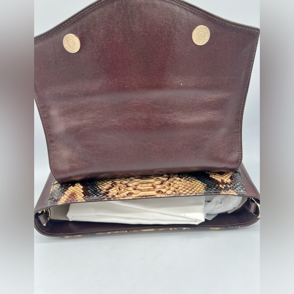 💎HP💎New Brahmin Ingrid Savino Folklore Satchel - Picture 9 of 13